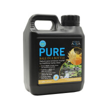 Evolution Aqua Pure Bale in a Bottle 1L Barley Straw Blanketweed Pond Water Treatment String Algae Remover Clear Natural Fish Friendly Garden