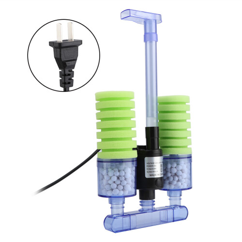 XY-2902 Grüner Mini-Schwammfilter 450L/h 23-29cm 1