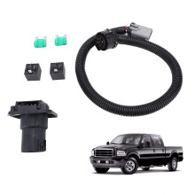 7-poliger Anhänger-Kabelsatz 55243 ABS Schwarz F-450/550