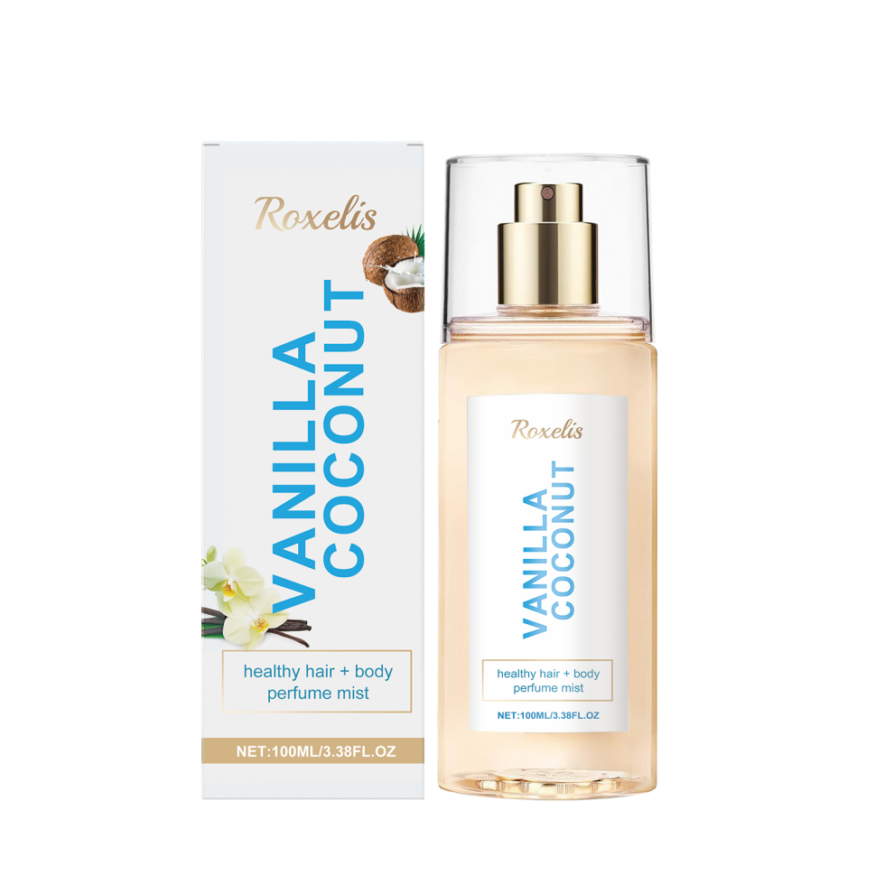 Vanilla Coconut Perfume Spray, Long-Lasting Fresh & Romantic