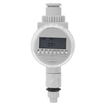 Wassersparendes, programmierbares Bewässerungssystem mit Zeitschaltuhr, solarbetriebener automatischer Bewässerungssteuerung, LCD-Bildschirm und