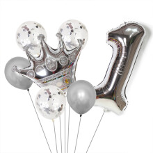 Numere gigantice din folie pentru decorațiuni perfecte pentru petreceri, material folie de aluminiu, culori strălucitoare, baloane universale