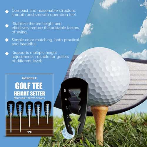 Golfschablone für Schlägerhöhe 2