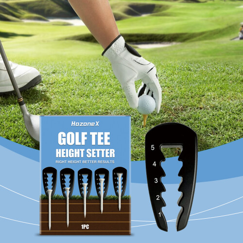 Golfschablone für Schlägerhöhe 1