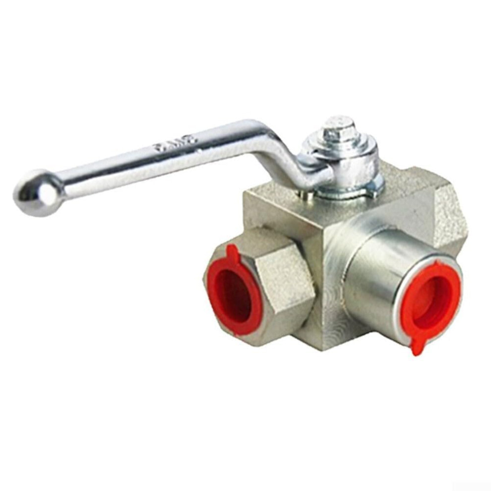 Manual Control Female Thread Ball Valve M14x1.5 To M27x2, 500 Bar Working Pressure, M22x1.5 Dn15 9323874221908