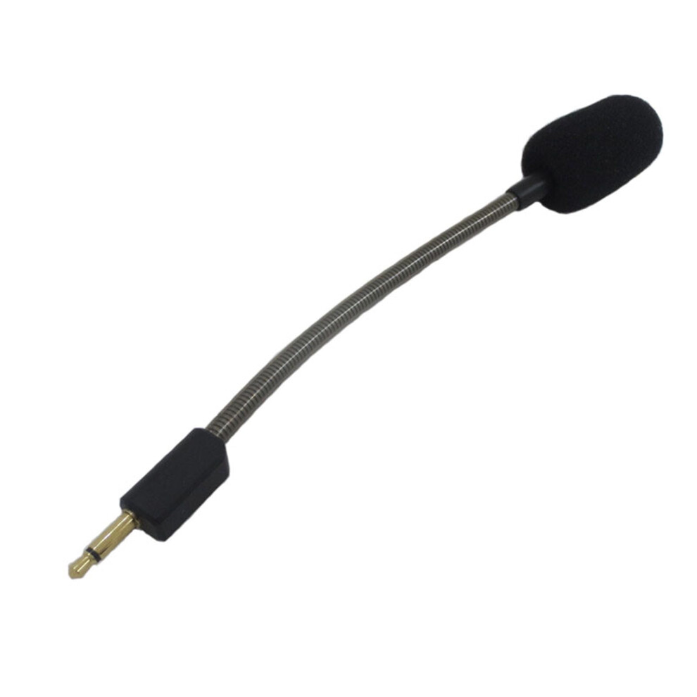 Mic Microphone Replacement For Gaming Headset Detachable 3.5Mm Boom Mic Foam Black 9323874221892