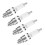 4pcs D8EA Spark Plug for 110CC ATV, KFA 400F 350F M Ignitor Plug 5