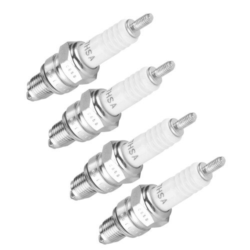 4pcs D8EA Spark Plug for 110CC ATV, KFA 400F 350F M Ignitor Plug 2