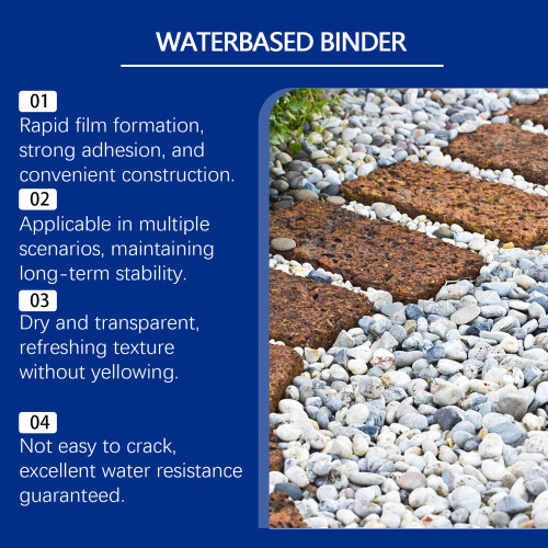 Waterproof Gravel Adhesive for Landscaping 2