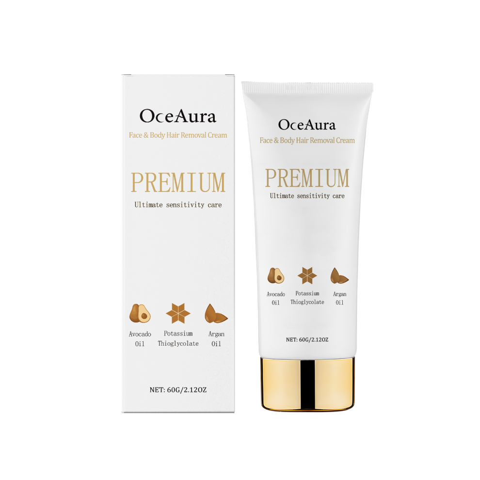Facial and Body Hair Removal Cream, Gentle Smooth Non-Irritating
