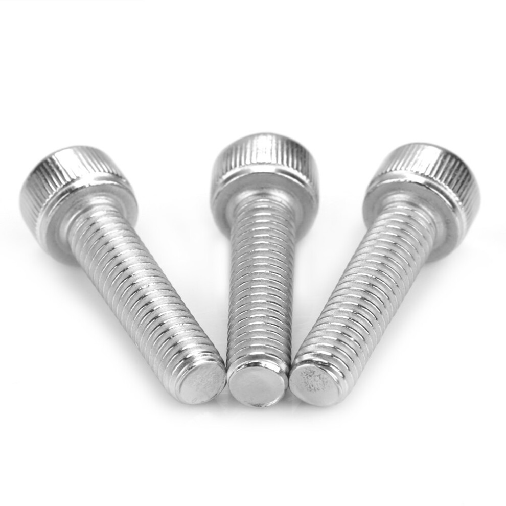 Stainless Steel Hex Bolts 140Pcs #10-32 Socket Cap Fasteners For Home Workshop 6901364218749