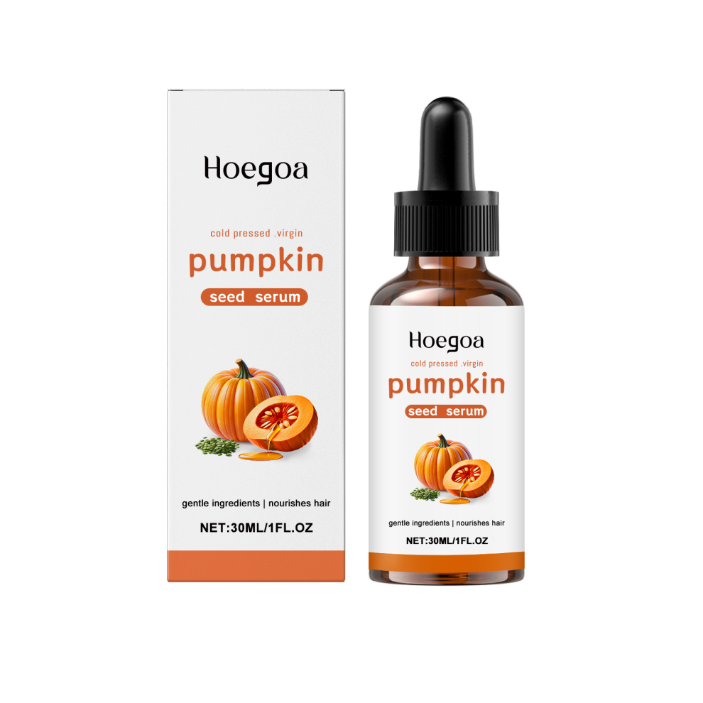 Pumpkin Seed Oil Hair Care for Dry, Lustrous, Fluffy Hair & Scalp