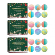 (3pcs) Moisturizing Bubble Bath Bomb for Exfoliating Stress Relief, Gentle Plant-Based Formulas For Sensitive Skin, Present for Women Men