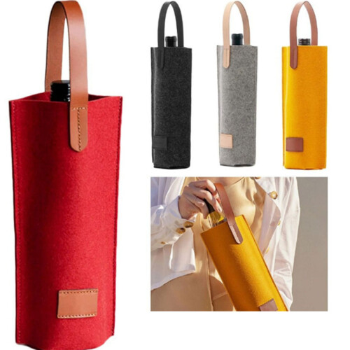 Sac de transport de vin 2 pièces, pour mariages,-Gris 1
