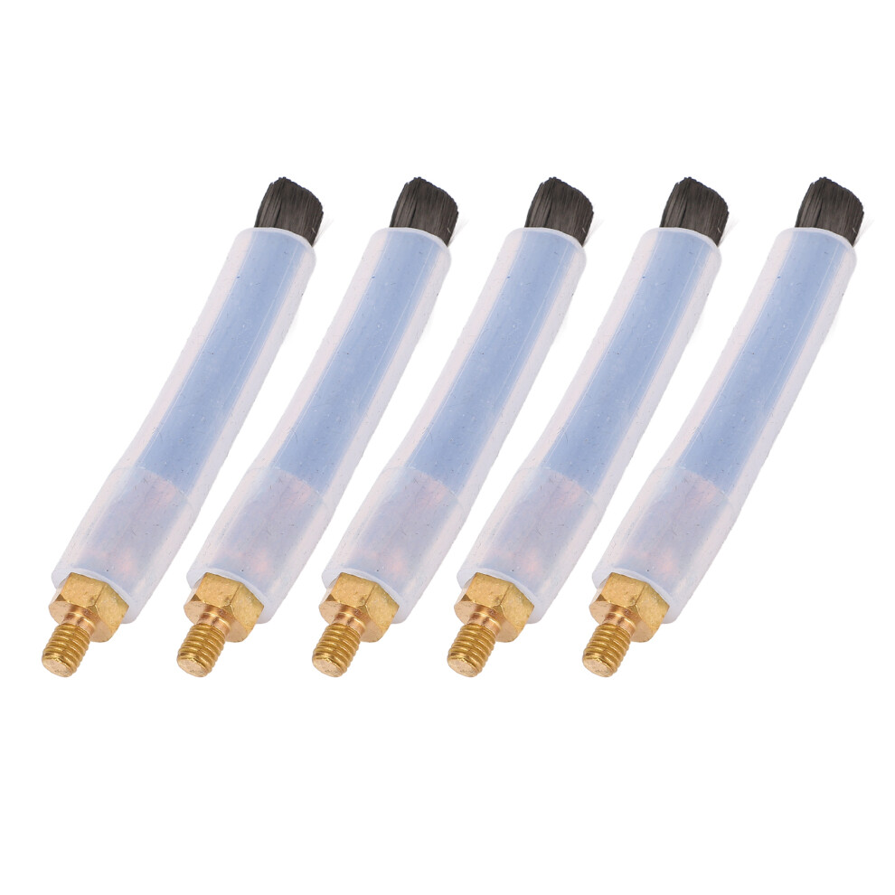 5Pcs Brass Head Fiber Weld Bead Cleaning Brush M6 Seam Joint Cleaner 6921364219638
