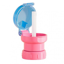 (A) Cute Children's Anti-spill Water Bottle Cap Safe Easy to Clean for School Daycare Outdoor Activities