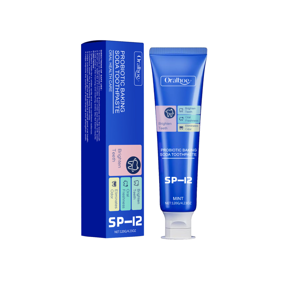 Baking Soda Care Toothpaste, Clean & Long-Lasting, Refreshing