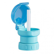 (E) Cute Children's Anti-spill Water Bottle Cap Safe Easy to Clean for School Daycare Outdoor Activities