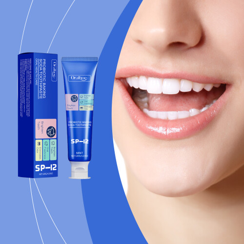 Baking Soda Care Toothpaste, Clean & Long-Lasting, Refreshing 1