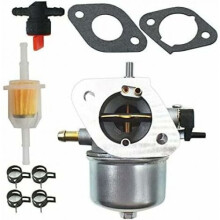 Carburador com sistema anti-vazamento para motores Kawasaki, garantindo funcionamento suave do motor com alta qualidade e instalação fácil. Peça