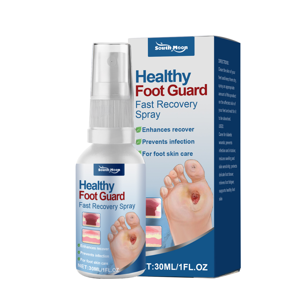 Silver Foot Moisturizing Spray: Gentle Daily Massage