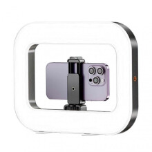 Portable Rings LED Rechargeable Fill light, Wireless Rechargeable Rings Light, Adjustables Color Temperature for Mobile Phone