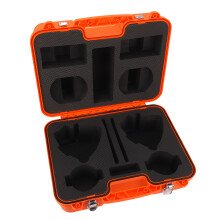 Large Capacity PP Surveying Instrument Box with Double Lock and Handle