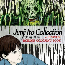 Junji Ito Collection A Twisted Horror Coloring Book by Junji Ito Paper