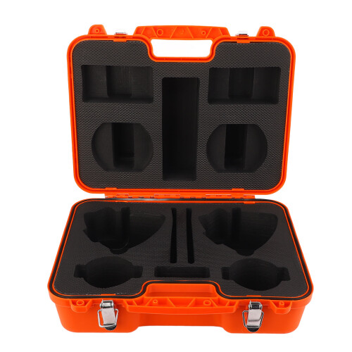 Large Capacity PP Surveying Instrument Box with Double Lock and Handle 2