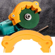 Portable Drill Bit Sharpener Guide for Dia 4-12 mm, ABS, Fits Pneumatic & Electric Grinders