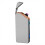 (Silver) Rechargeable Windproof Lighter Windproof Flameless for Lighter Lover 1