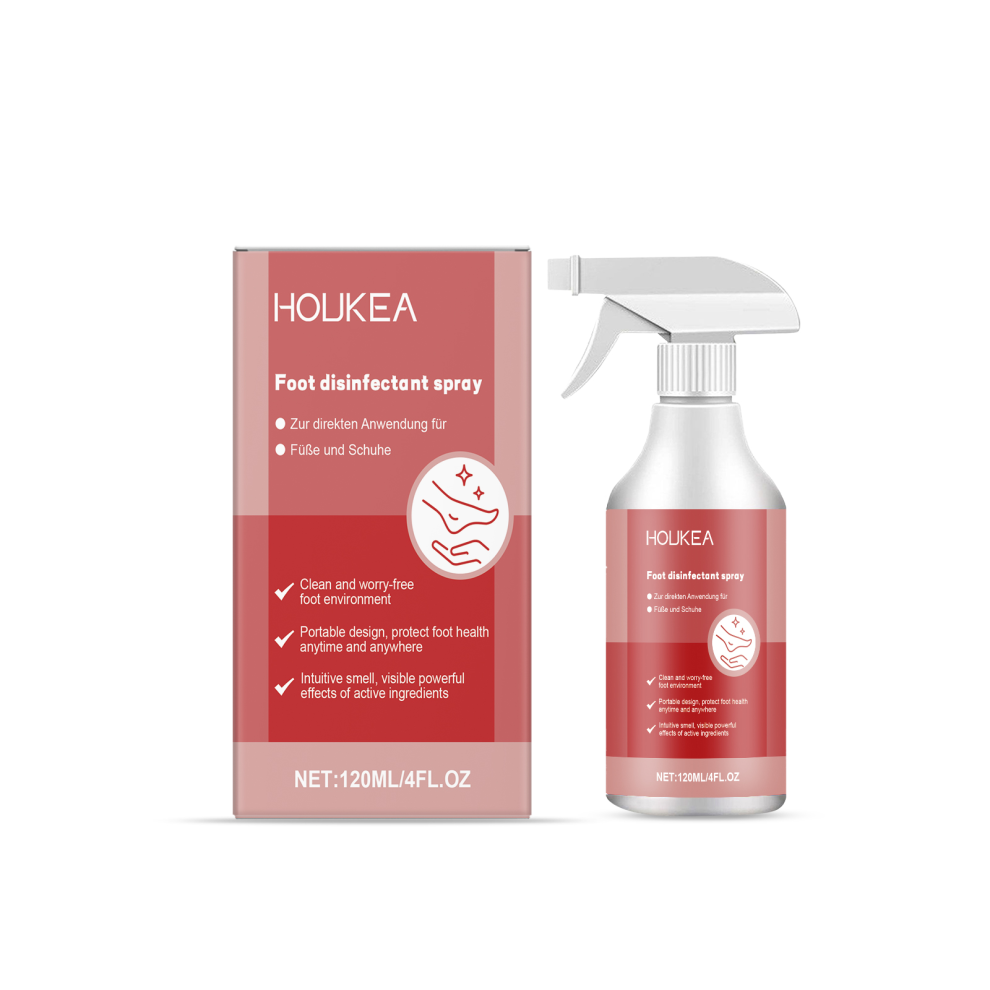 Silver Foot Care Spray: Moisturizes, Nourishes, Controls Sweat, Refreshes