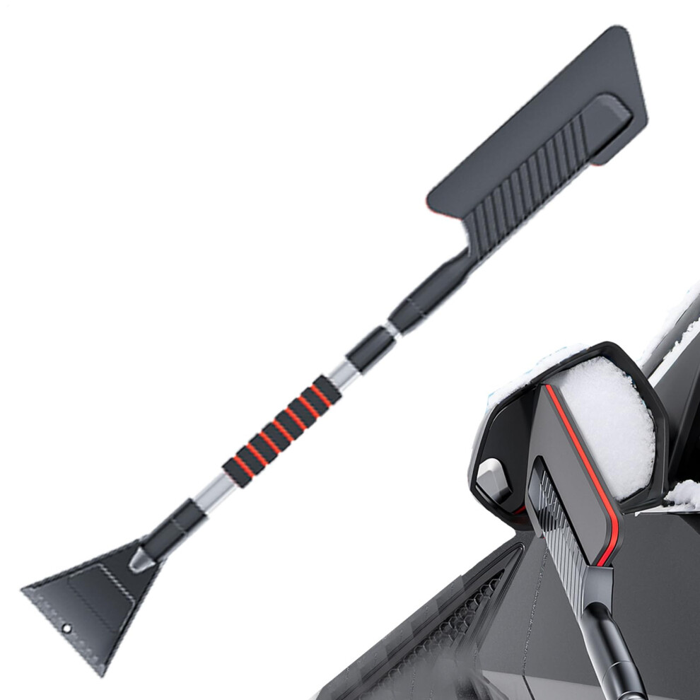 Ice Scraper For Car, Extendable Telescoping Handle, Plastic Ice Shovel, Fits Rvs Suvs Trucks, Windshields And Windows 9323874222165