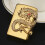 (Silver) Dragon Seal Cigar Straight Lighter 2