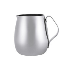 Jarra Barista's Delight em aço inoxidável com tecnologia de microespuma, precisão para latte art, pega confortável e multifuncionalidade, 300ml