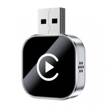 (Silver White Label) Wireless Carplays Box for Car Multi-Purpose Dongle Adapter for Auto Truck