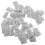 Silica Gel Packets 50Pcs Desiccant Packet for Humidity Control Storage Moisture Absorbers Transparent 5