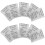 Silica Gel Packets 50Pcs Desiccant Packet for Humidity Control Storage Moisture Absorbers Transparent 2
