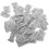 Silica Gel Packets 50Pcs Desiccant Packet for Humidity Control Storage Moisture Absorbers Transparent 3