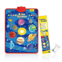 (Solar System) Electronic Wall Chart Interactive Alphabet Toddler Preschool Educational Games Learning Activities For Kids Birthday Gifts Toys