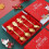 (Glod) Xmas Dessert Spoon Set Elegant Rustproof Flatware Set for Home Kitchen 3