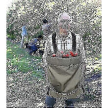 Harvest Apple Picking Bag - Waterproof 600d Fruit Storage Apron Pouch, Heavy Duty And Ajustable