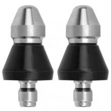 (2pcs) 1/2pcs Powerful Nozzle for Drain Cleaning Reusable Drainage Pipe Flusher for Garden Use