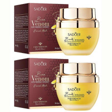 (2pcs)Bee-Venom Firming Cream Tightening Skin Anti Wrinkle Facial Mask Face Care Supplies