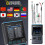Portable Digital Oscilloscope Signal Generator Transistor Tester 48MSa/s 10MHz Bandwidth Electronics Component Tester 4