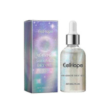 (Color 30Ml) Eelhope Party Body Glitter Oil Body Skin Clavicle Moisturizing Party Prom Shiny Glitter