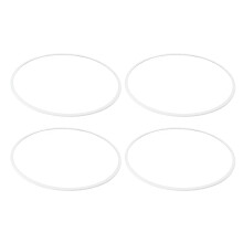 4Pcs 17 Inch Aluminum Alloy Wheel Rim Protector Guard for Flat Rims