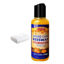 (1pc) Wood Furniture Care Beeswax Solid-Wood Maintenance Cleaning Polished Wax For Floor