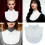 Adjustable False Collar Neckpiece For Business Event-white 3
