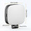 (White)Phone Fill Light with Mirror Wireless Rechargeable Rings Light for Live 5